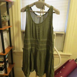Free People Voile dupe Green Dress
